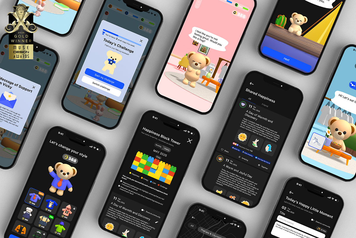 Hoku Care — interface design overview